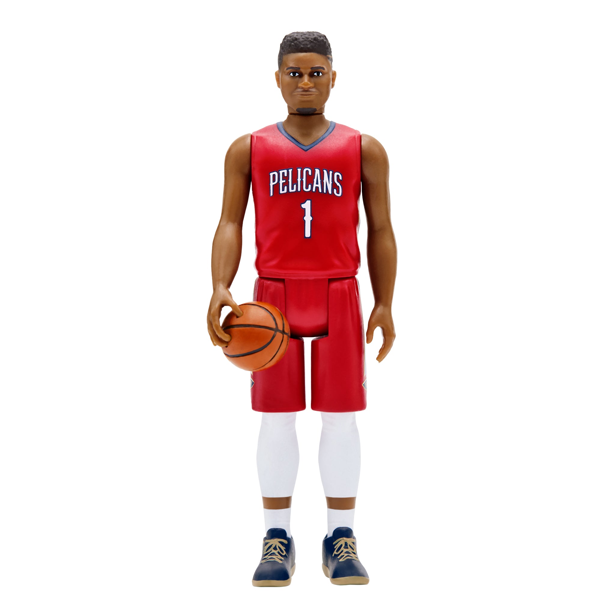 Super7 NBA Supersports Zion Williamson figurina rosie articulata