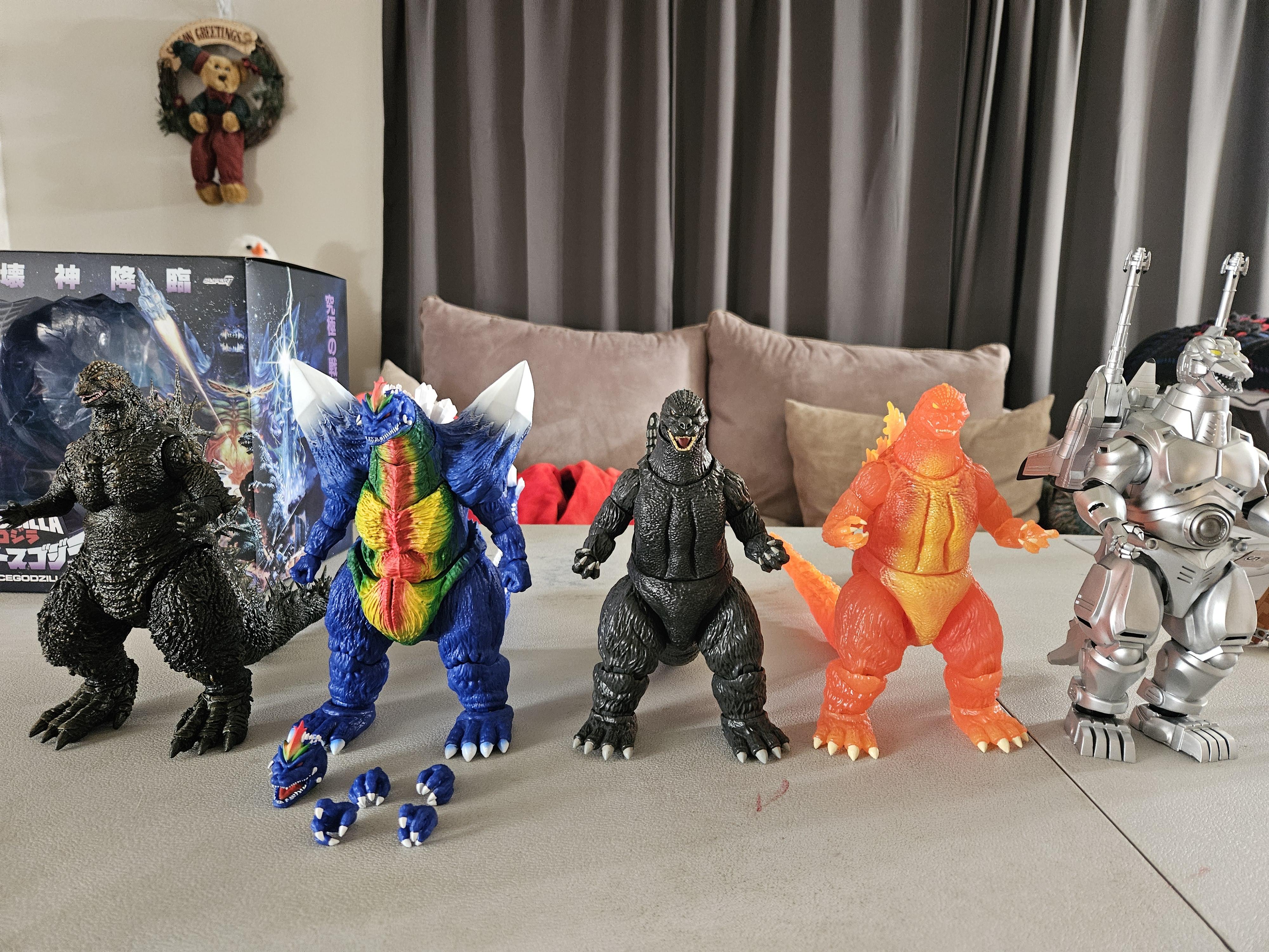 Super7 Ultimates SpaceGodzilla figurina poster 21 cm