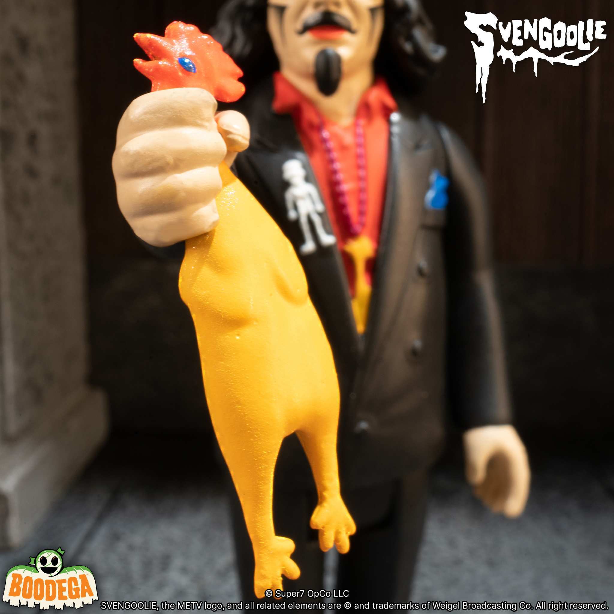 Super7 Svengoolie ReAction Coffin figurina 9,5 cm
