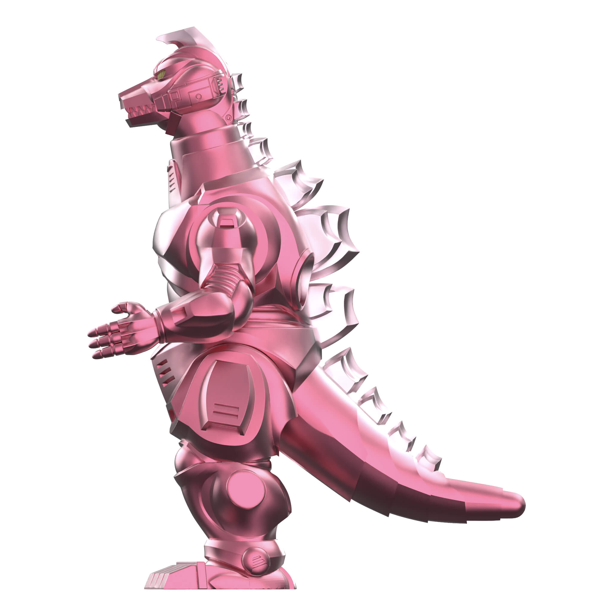 Super7 Toho ReAction Godzilla 89 Mechagodzilla 93 figurine set 2 roz