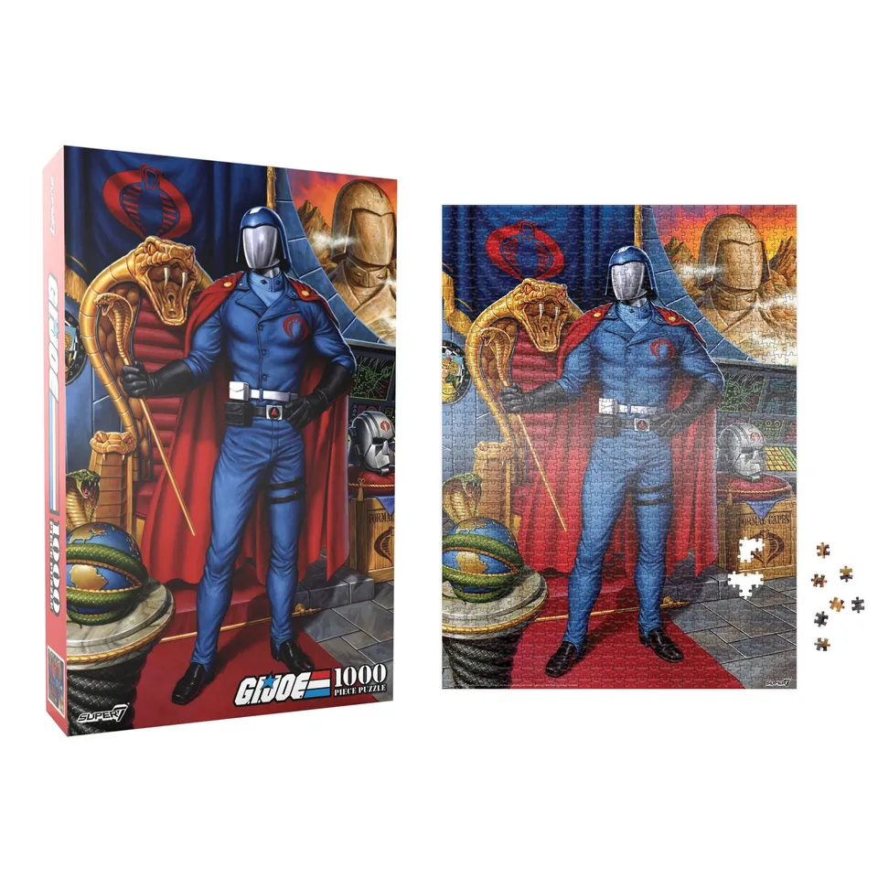 Super7 G.I. Joe Cobra Commander puzzle 1000 piese