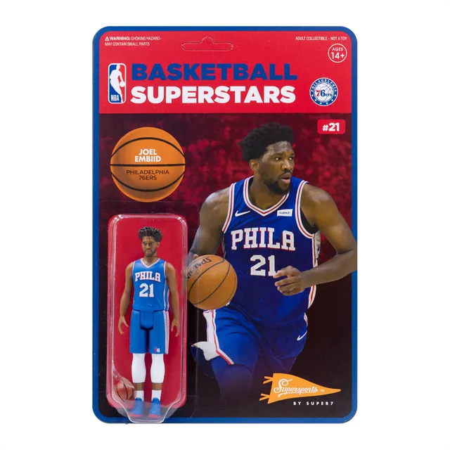 Super7 NBA Joel Embiid Supersports Figurina 76ers 10cm