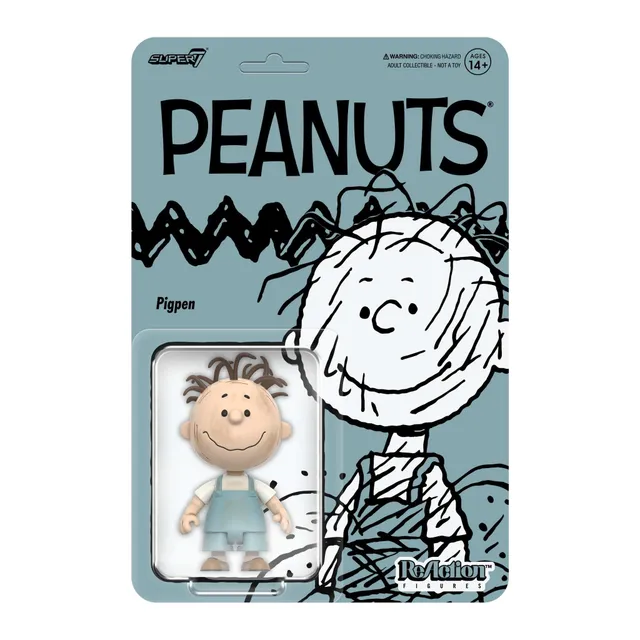 Super7 Peanuts ReAction Wave 08 figurina Pigpen praf