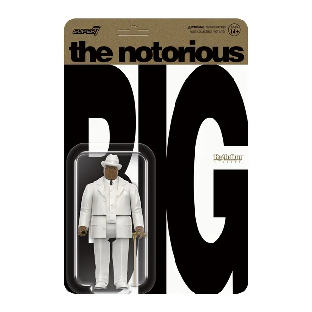 Super7 Notorious B.I.G. Biggie Suit figurina hip-hop