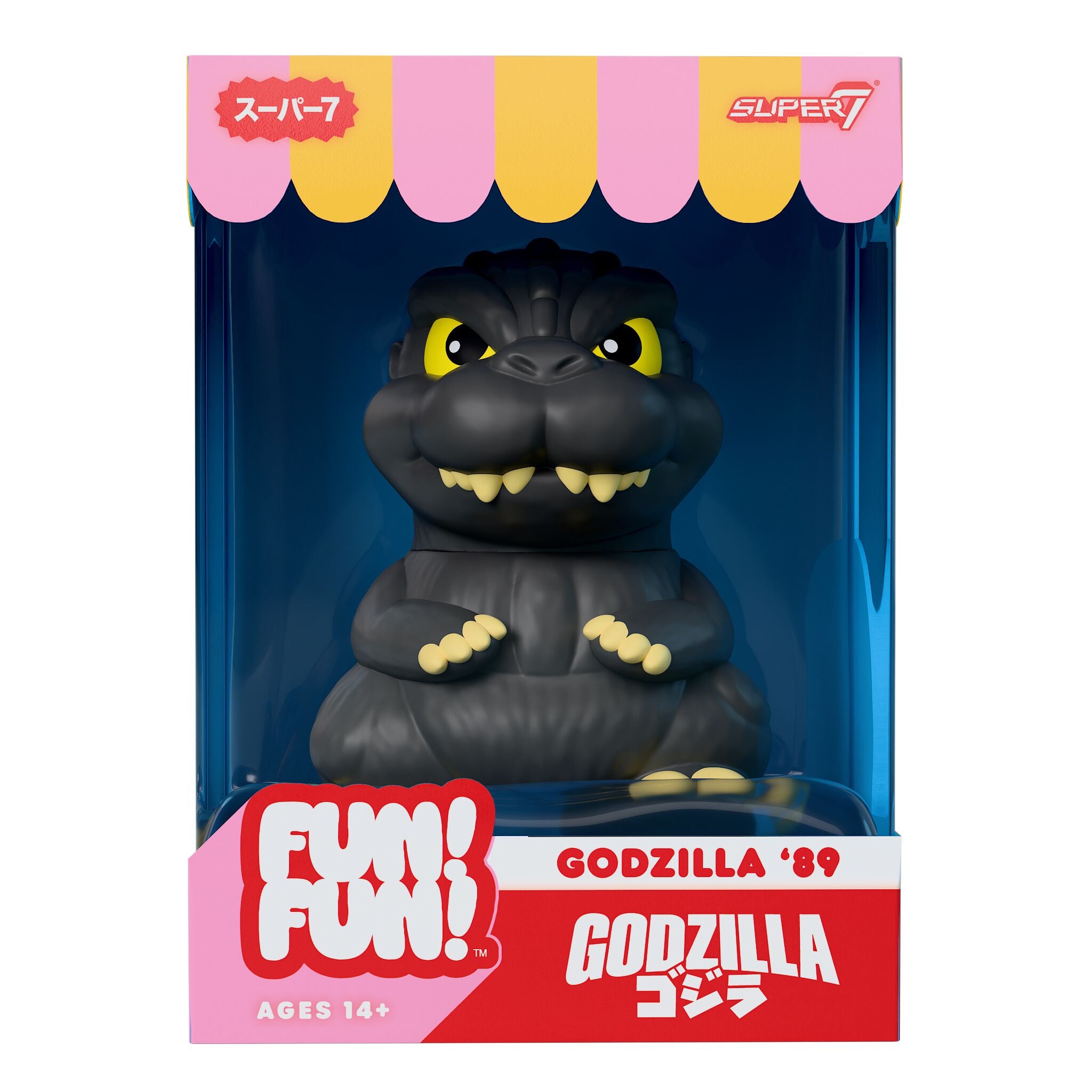 Super7 Toho FUN FUN Godzilla set 3 figurine vinil