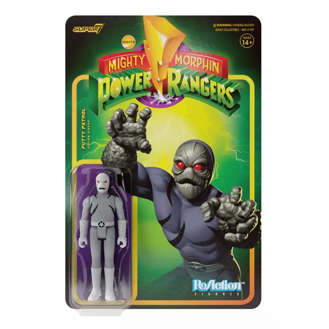 Super7 ReAction Putty Patroller figurina Wave 1 cu accesorii