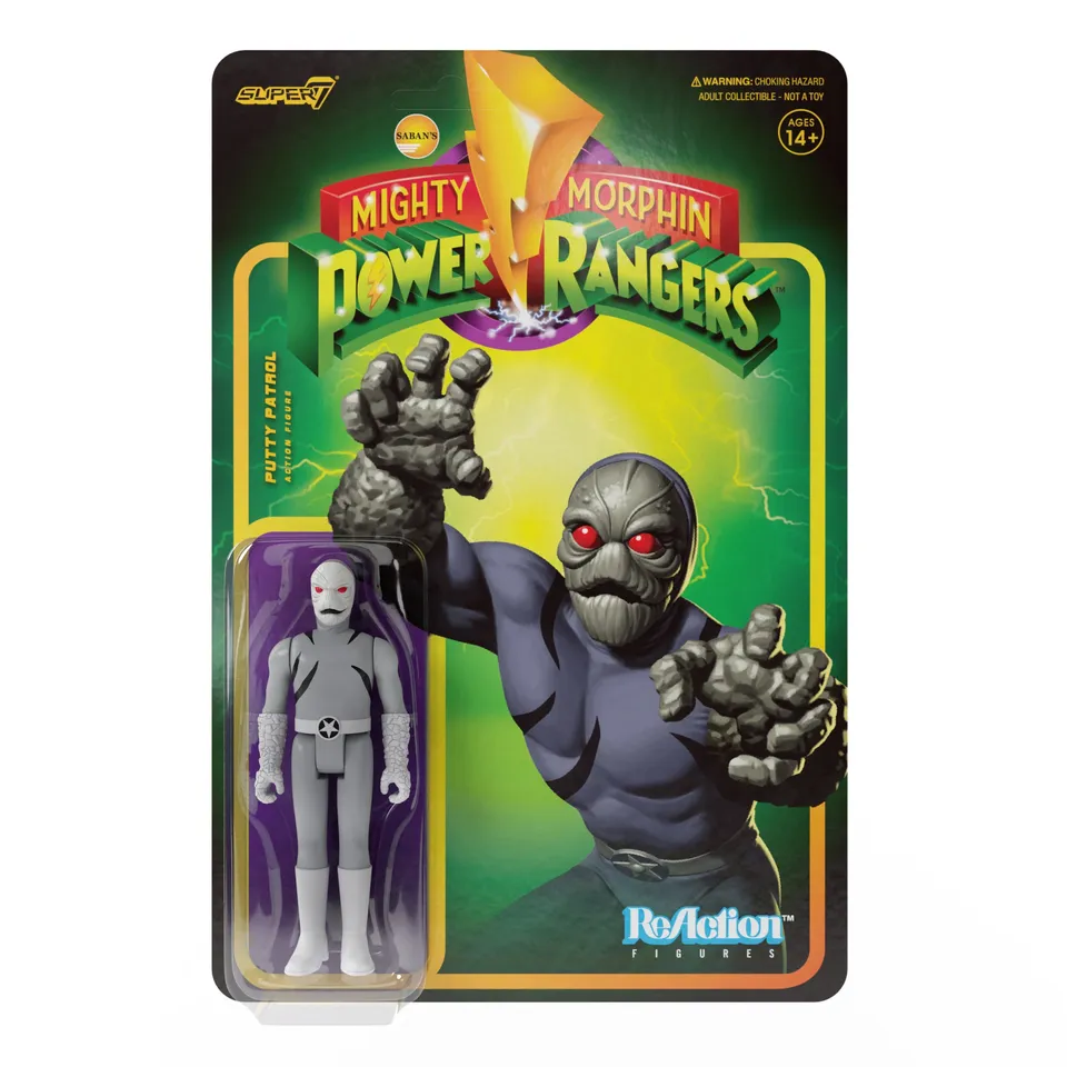 Super7 ReAction Putty Patroller figurina Wave 1 cu accesorii