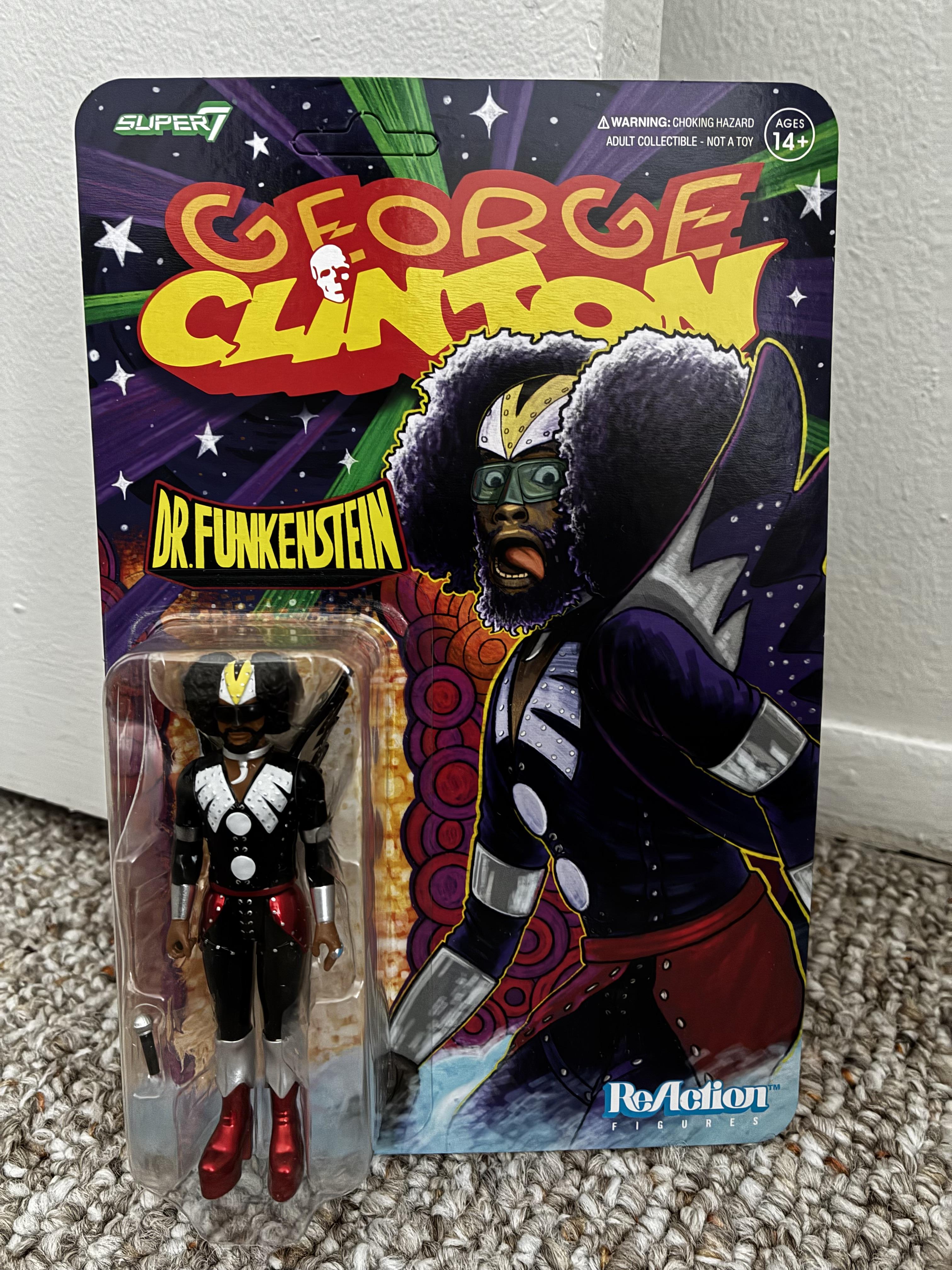 Super7 ReAction figurină George Clinton Dr. Funkenstein
