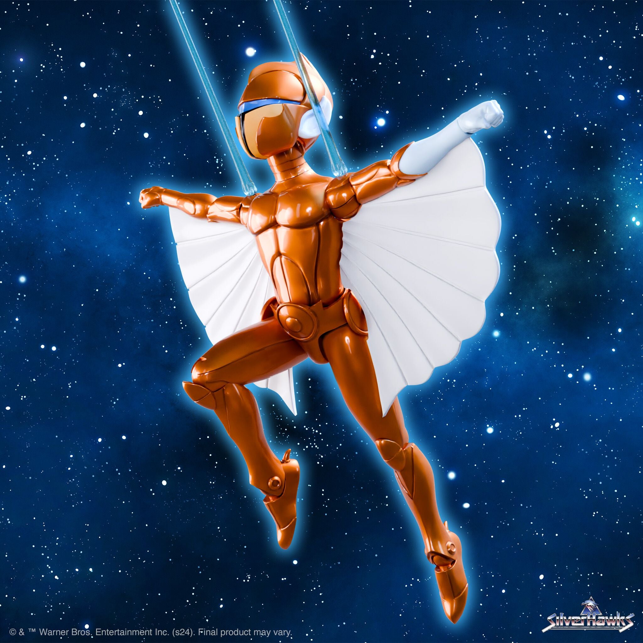 Super7 SilverHawks ULTIMATES Wave 05 figurine Copper Kidd + Space Racer