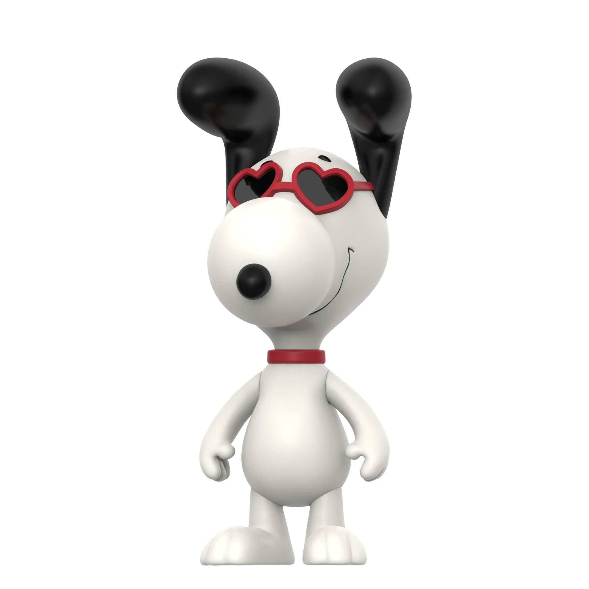 Super7 Peanuts ReAction Snoopy Heart Eyes figurină