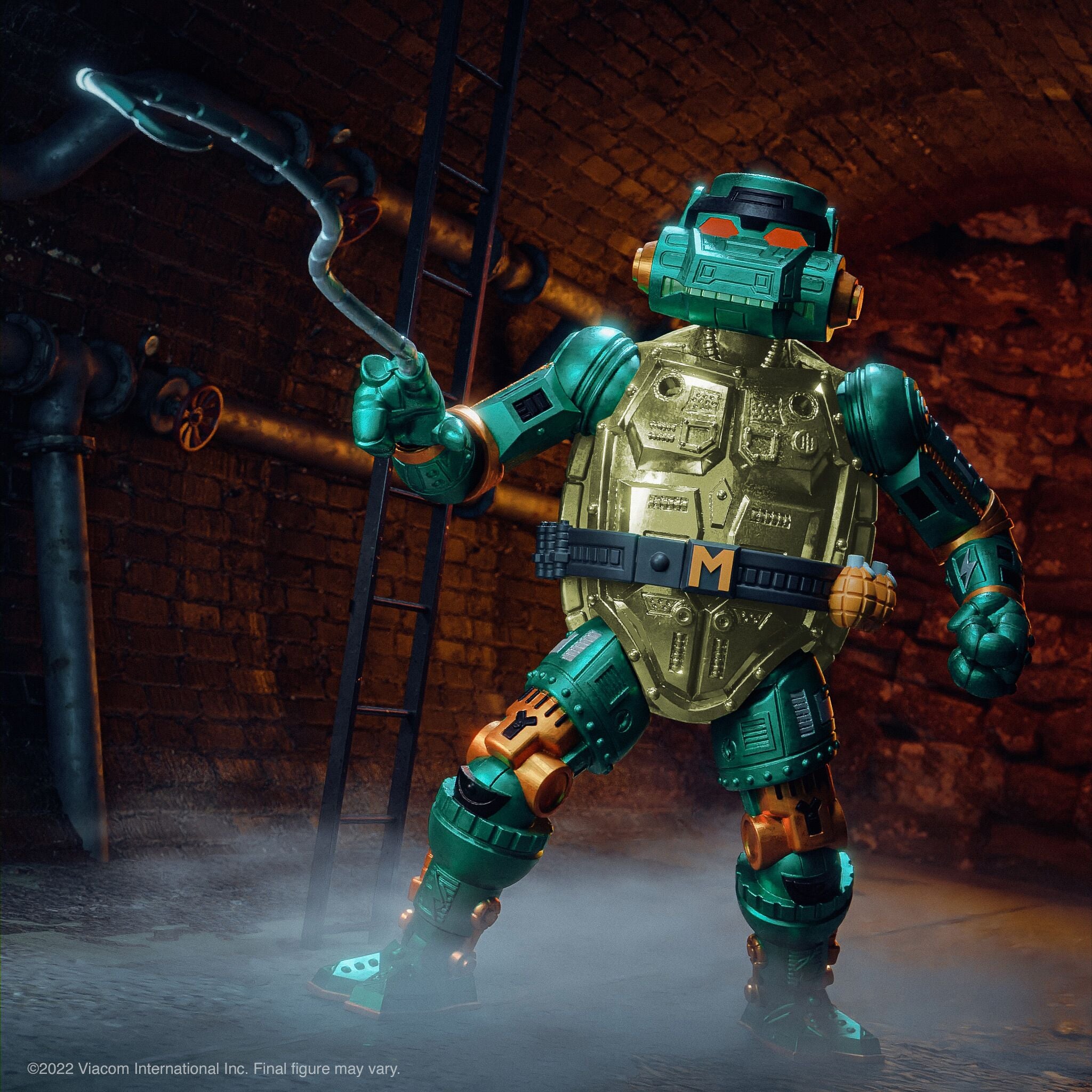 Super7 TMNT Ultimates Metalhead Michelangelo figurina 18cm