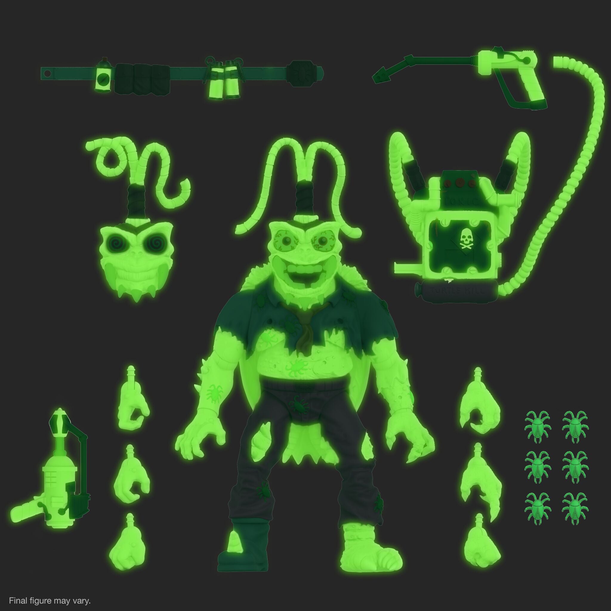 Super7 TMNT Ultimates Scumbug Glow figurină 18 cm