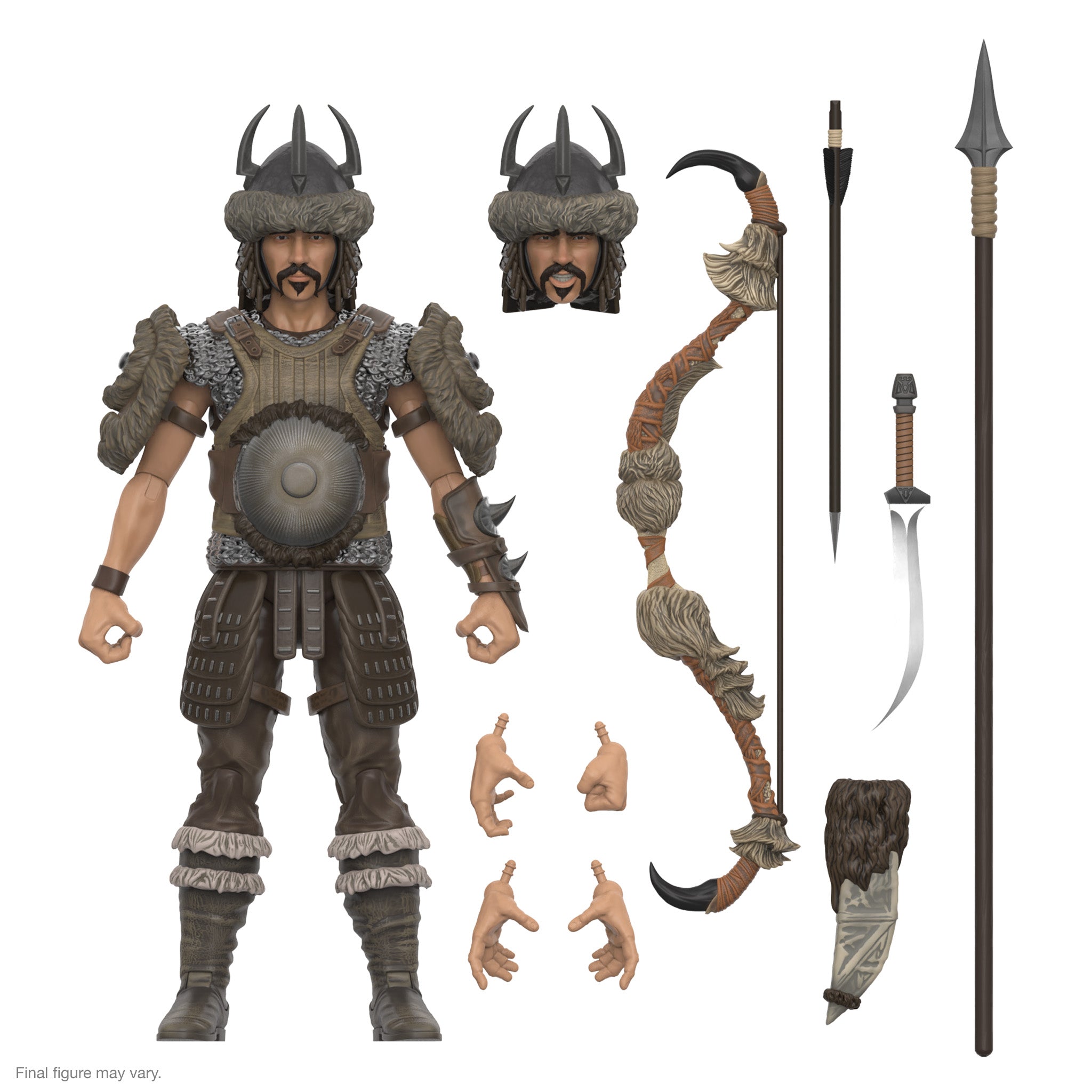 Super7 Conan ULTIMATES Battle of the Mounds set 4 figurine