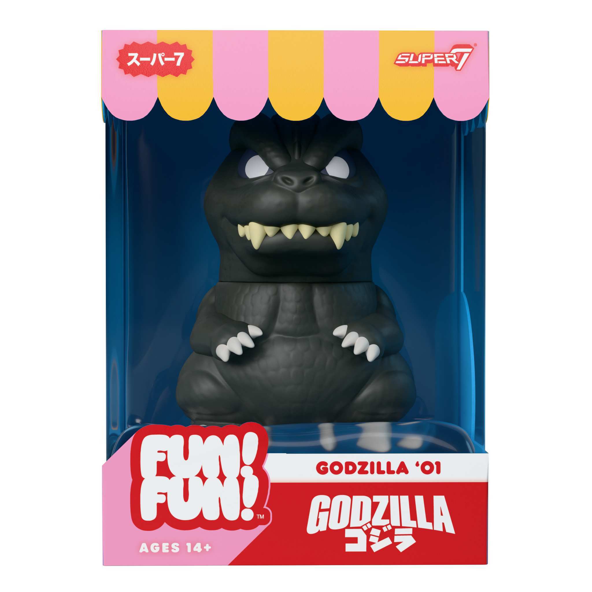 Super7 Toho Fun Fun Godzilla 2001 figurina vinyl 13 cm