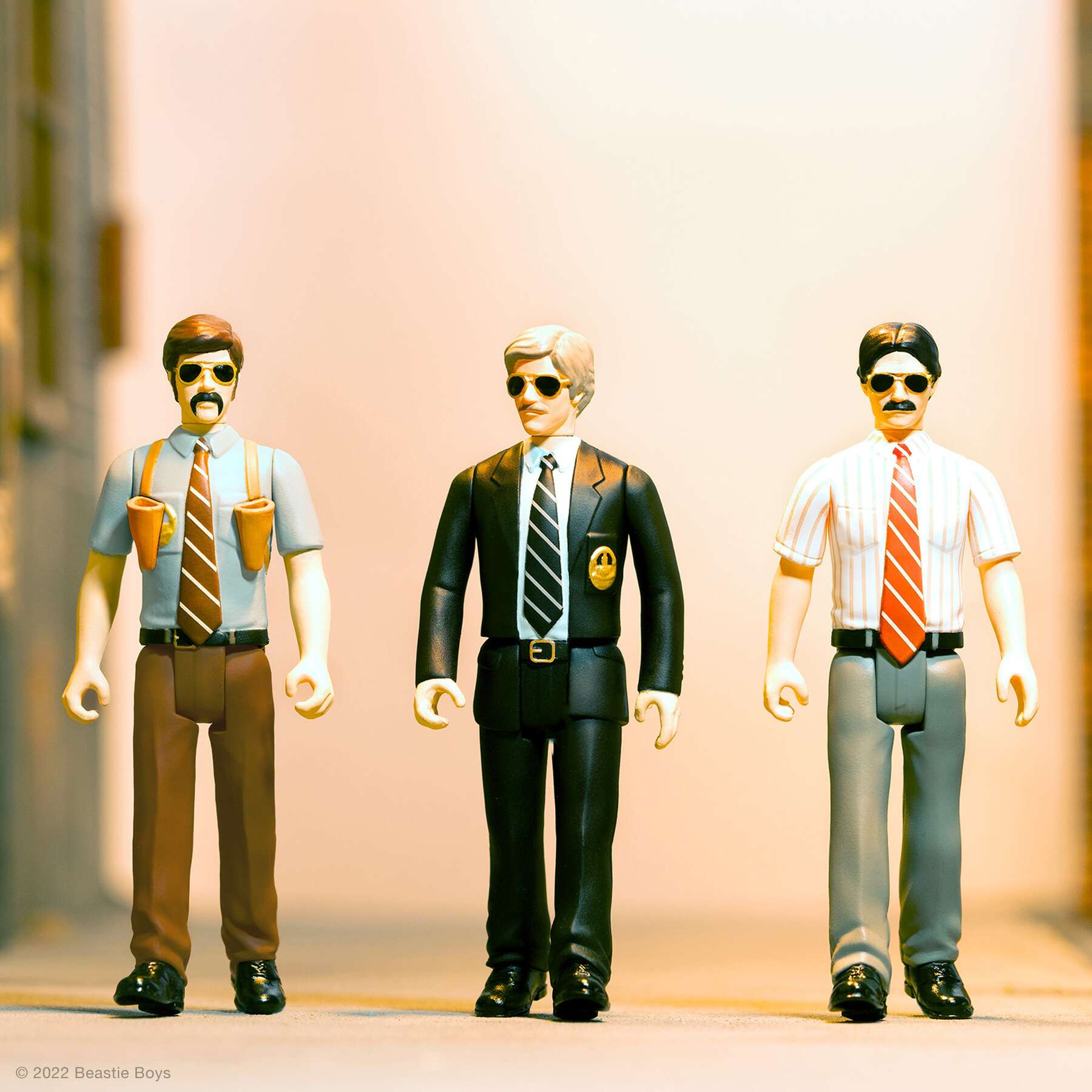Super7 Beastie Boys ReAction Sabotage set 3 figurine