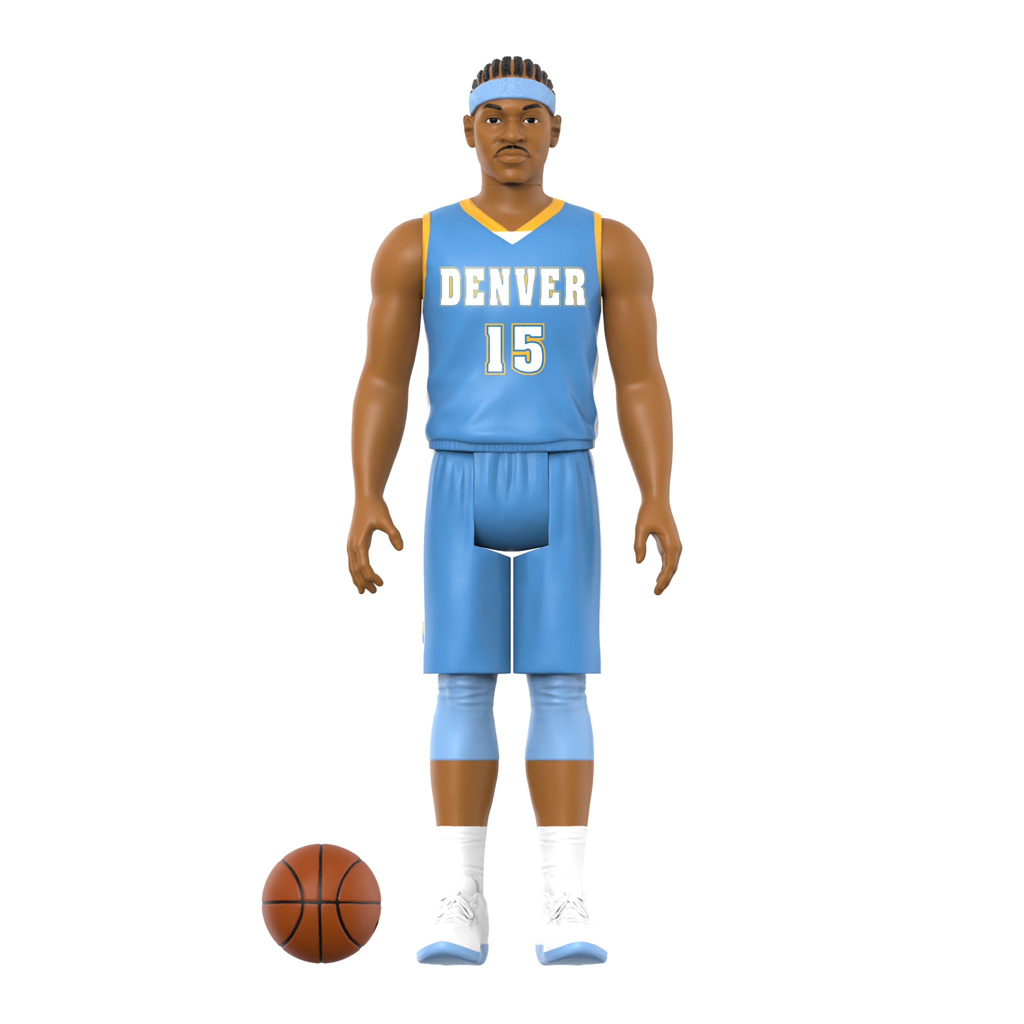 Super7 NBA Hardwood Classics W1 Carmelo Anthony Nuggets figură Blue