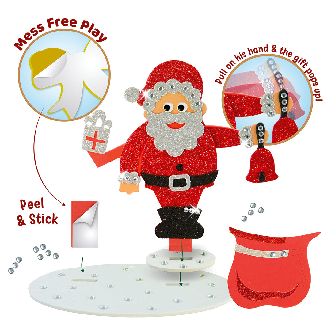 Imagimake Christmas Craft Kit set creatie Craciun 3 personaje 3+ ani