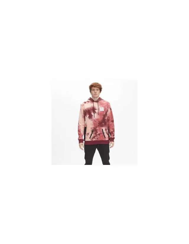Hydroponic CPCH Pink Face hanorac Tie Dye Wine