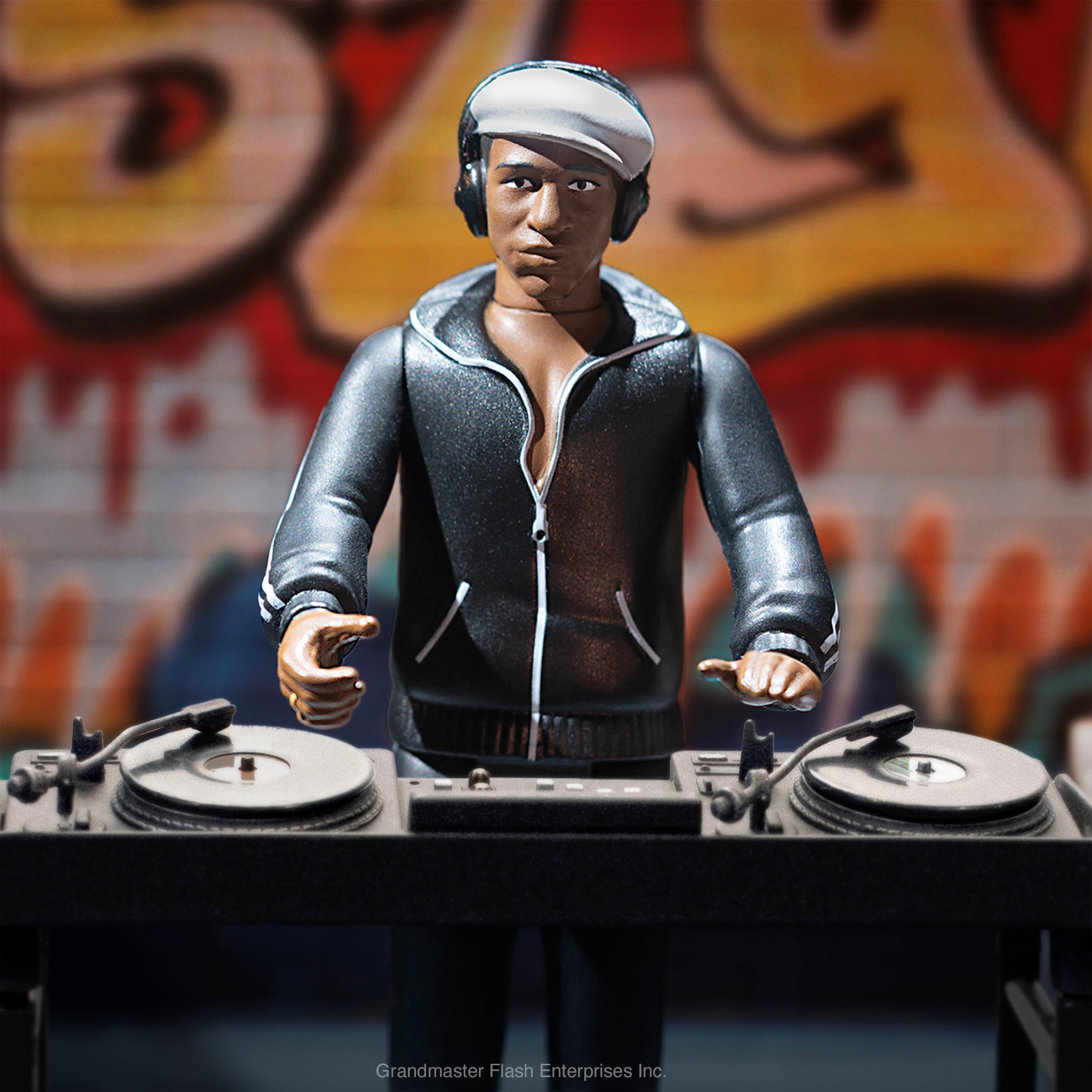 Super7 Grandmaster Flash Capsule set cadou cu hanorac