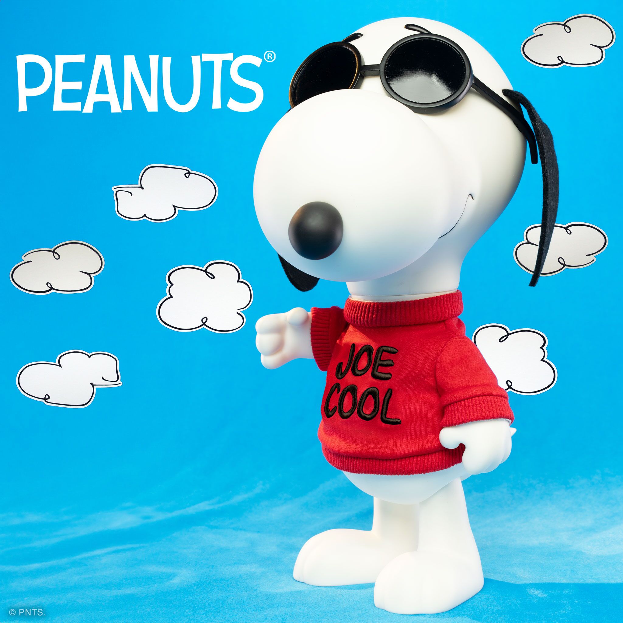 Super7 Peanuts SuperSize Snoopy Joe Cool figurina vinil 30 cm articulata