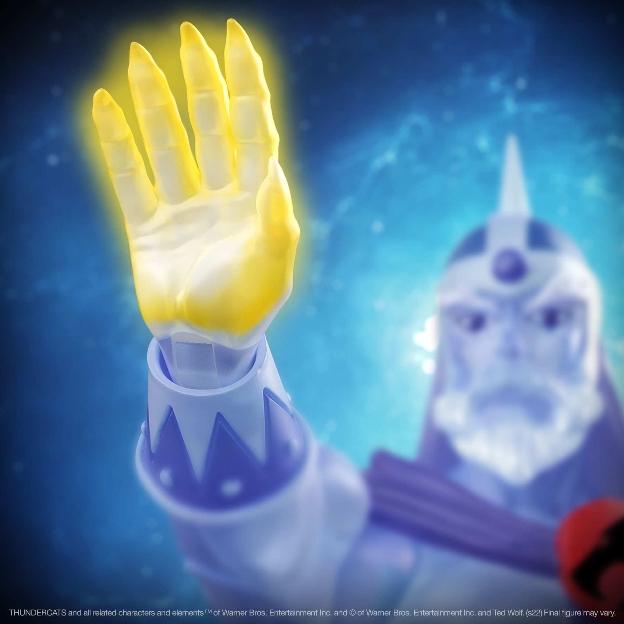 Super7 ThunderCats Ghost Jaga figurina 18 cm translucid