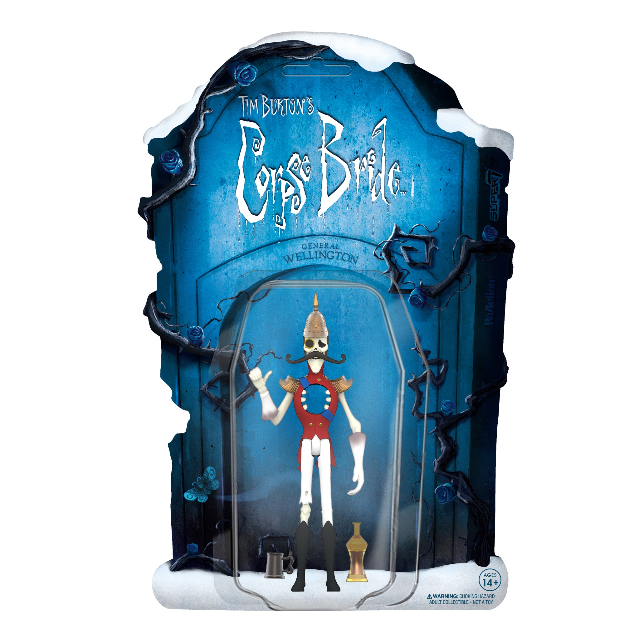 Super7 Corpse Bride ReAction set 3 figurine Victor Emily