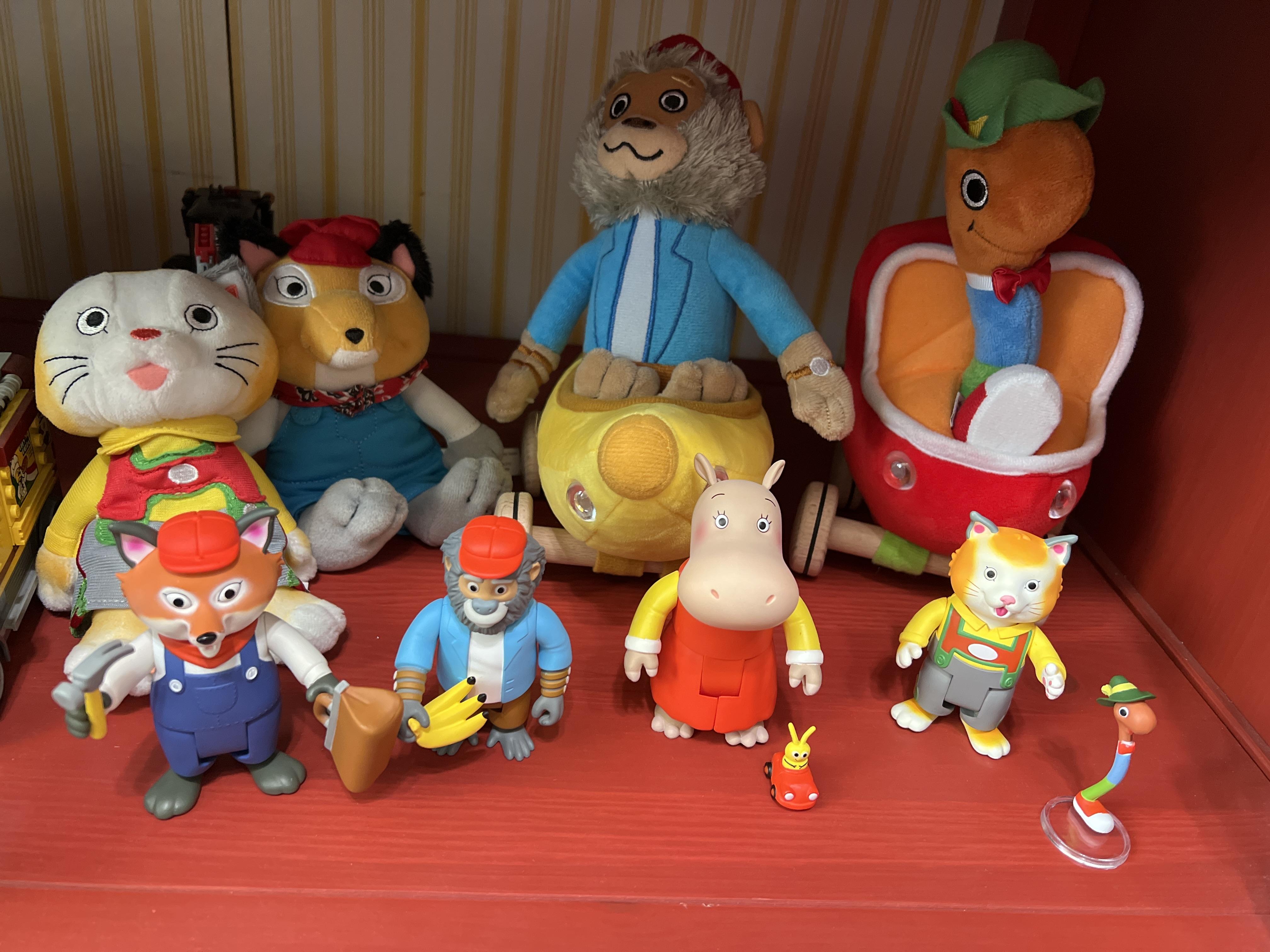 Super7 ReAction Richard Scarry Mr. Fixit figurina 9,5 cm