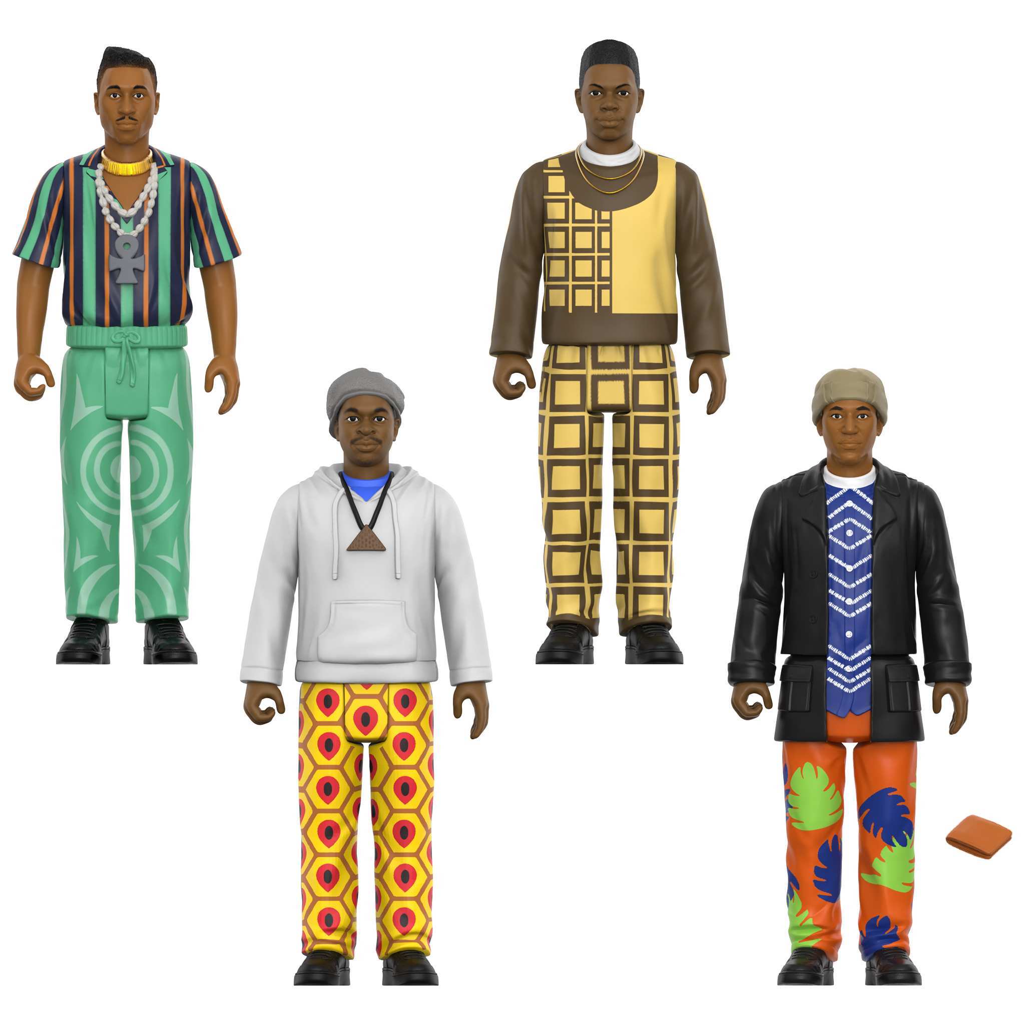 Super7 A Tribe Called Quest Wave 01 set 4 figurine rap