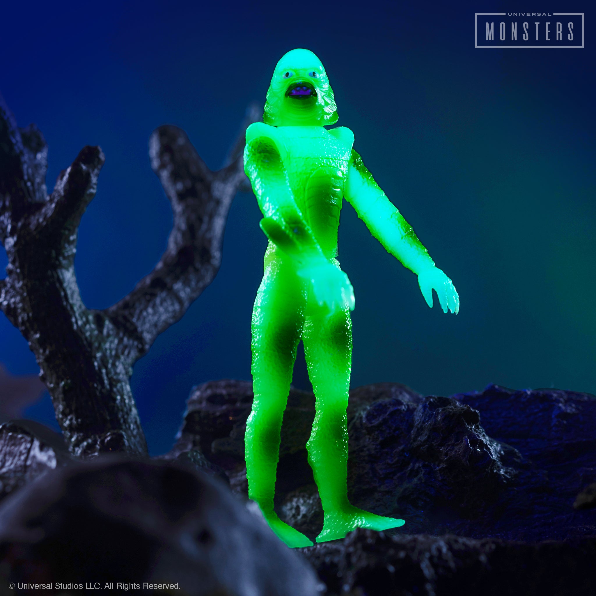 Super7 Universal Monsters ReAction Creature Glow figurina 9,5 cm