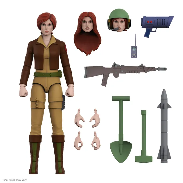 Super7 ULTIMATES G.I. Joe Cover Girl figurina 7 inch desen