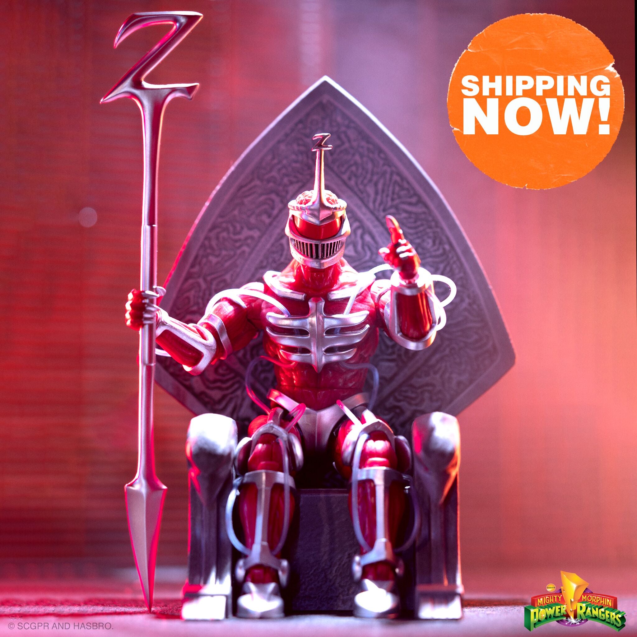 Super7 Power Rangers ULTIMATES Lord Zedd figurina 7 inch