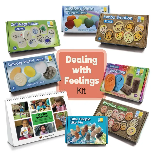 Yellow Door Dealing Feelings Kit emotii set complet 2 ani+