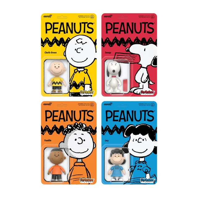 Super7 Peanuts Wave 07 set 4 figurine Charlie Brown