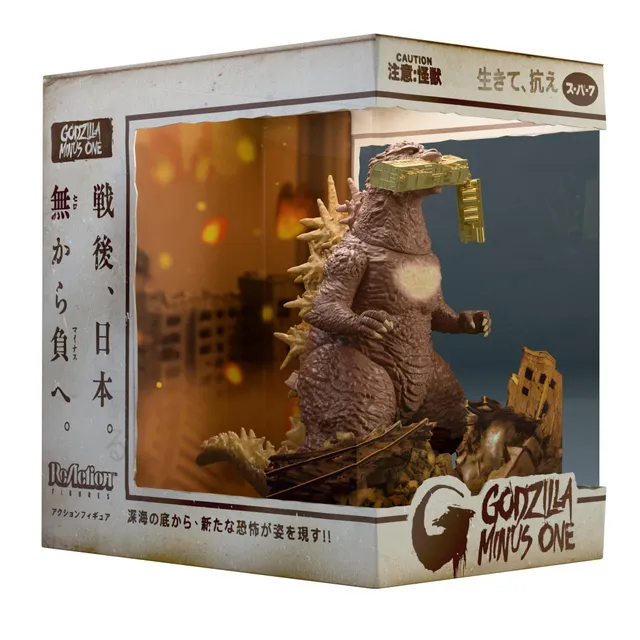 Super7 Toho ReAction Godzilla Minus One Train Biter figurină