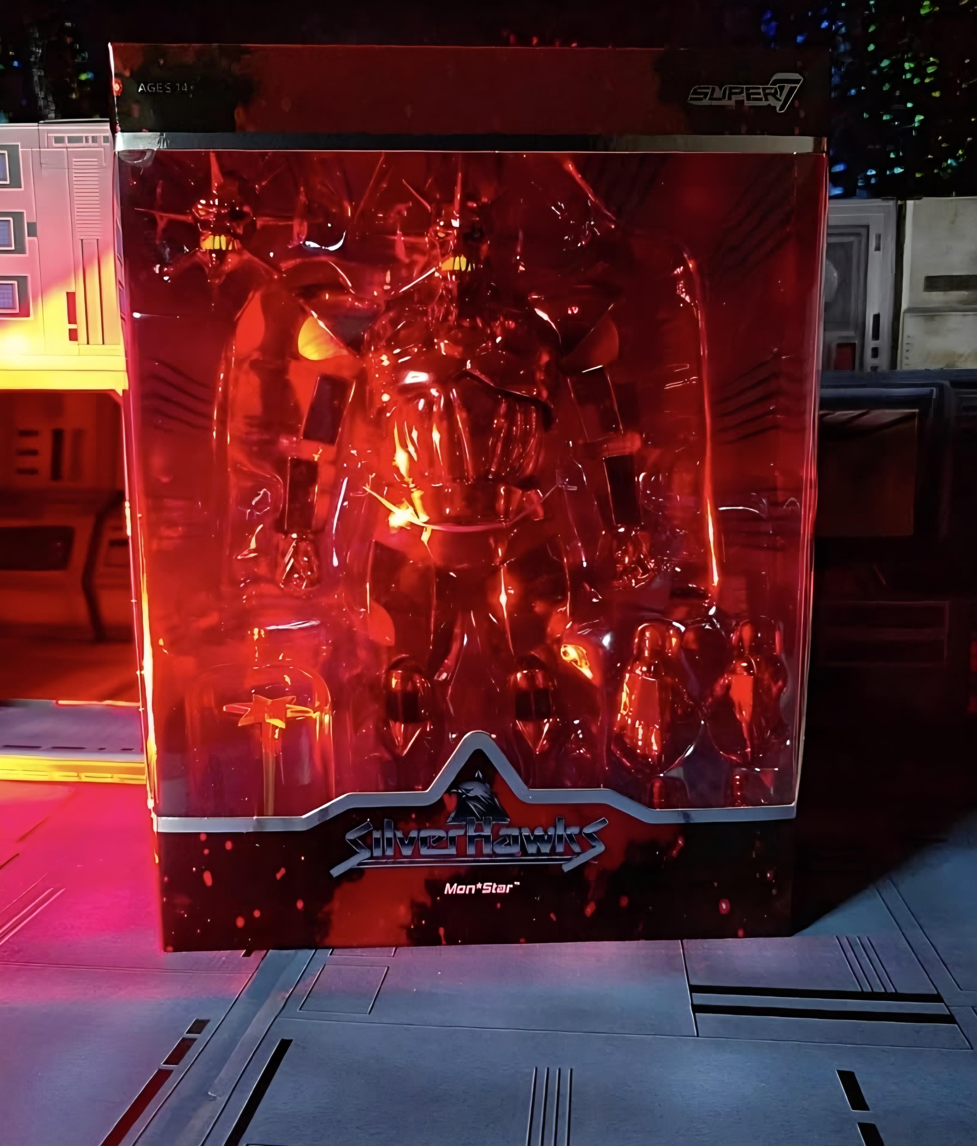 Super7 Ultimates figurina MonStar SilverHawks metalic