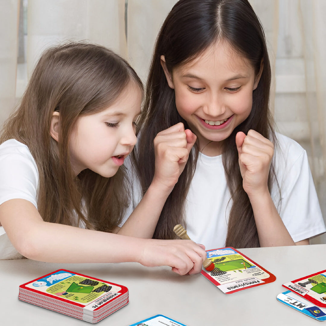 Imagimake Mapology USA Flashcards joc carduri 52 carti