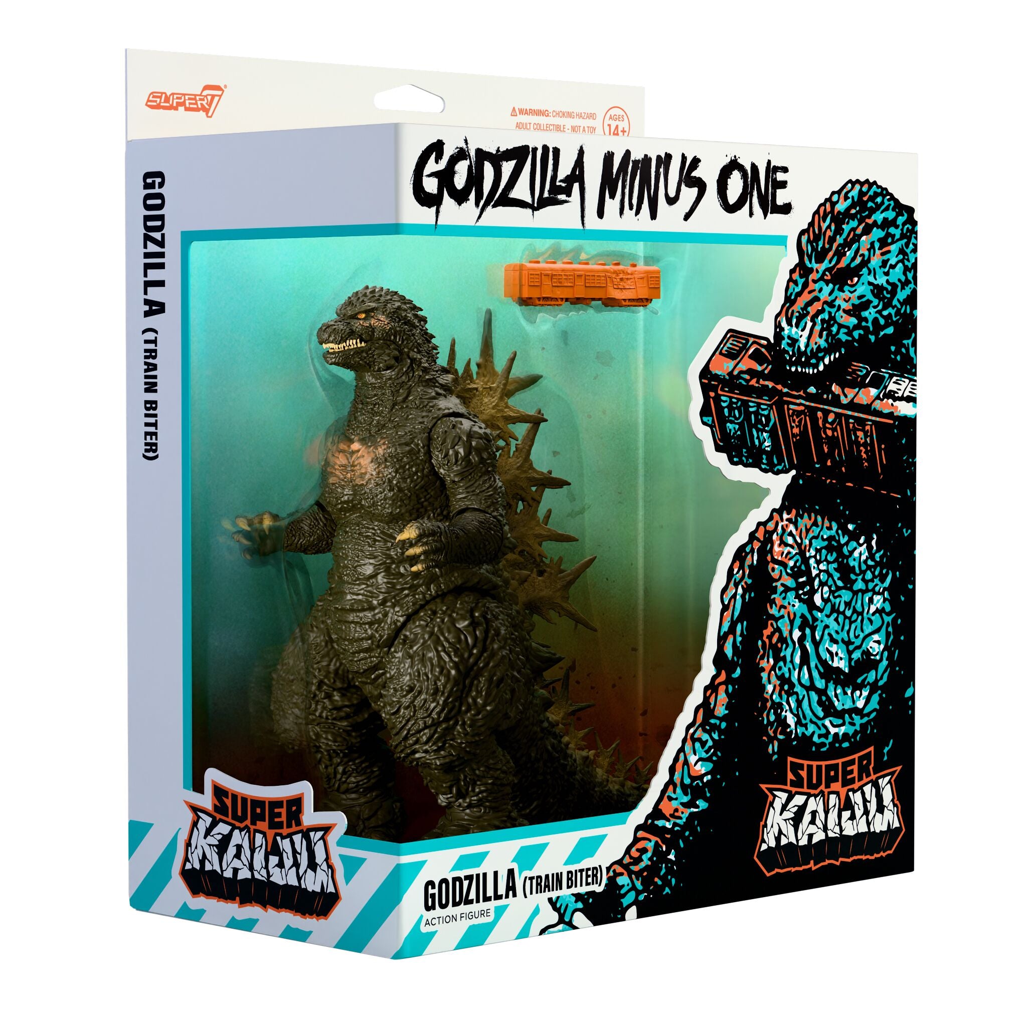 Super7 Super Kaiju Godzilla Minus One figurina cu tren