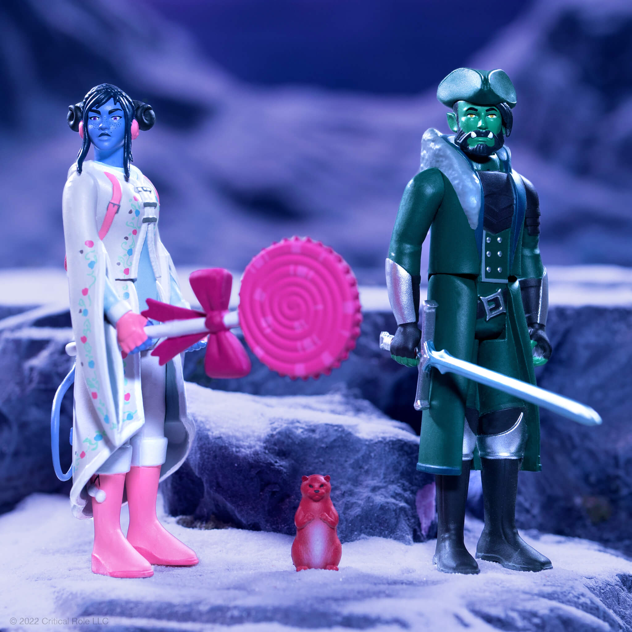 Super7 Critical Role Fjord Stone figurina articulata