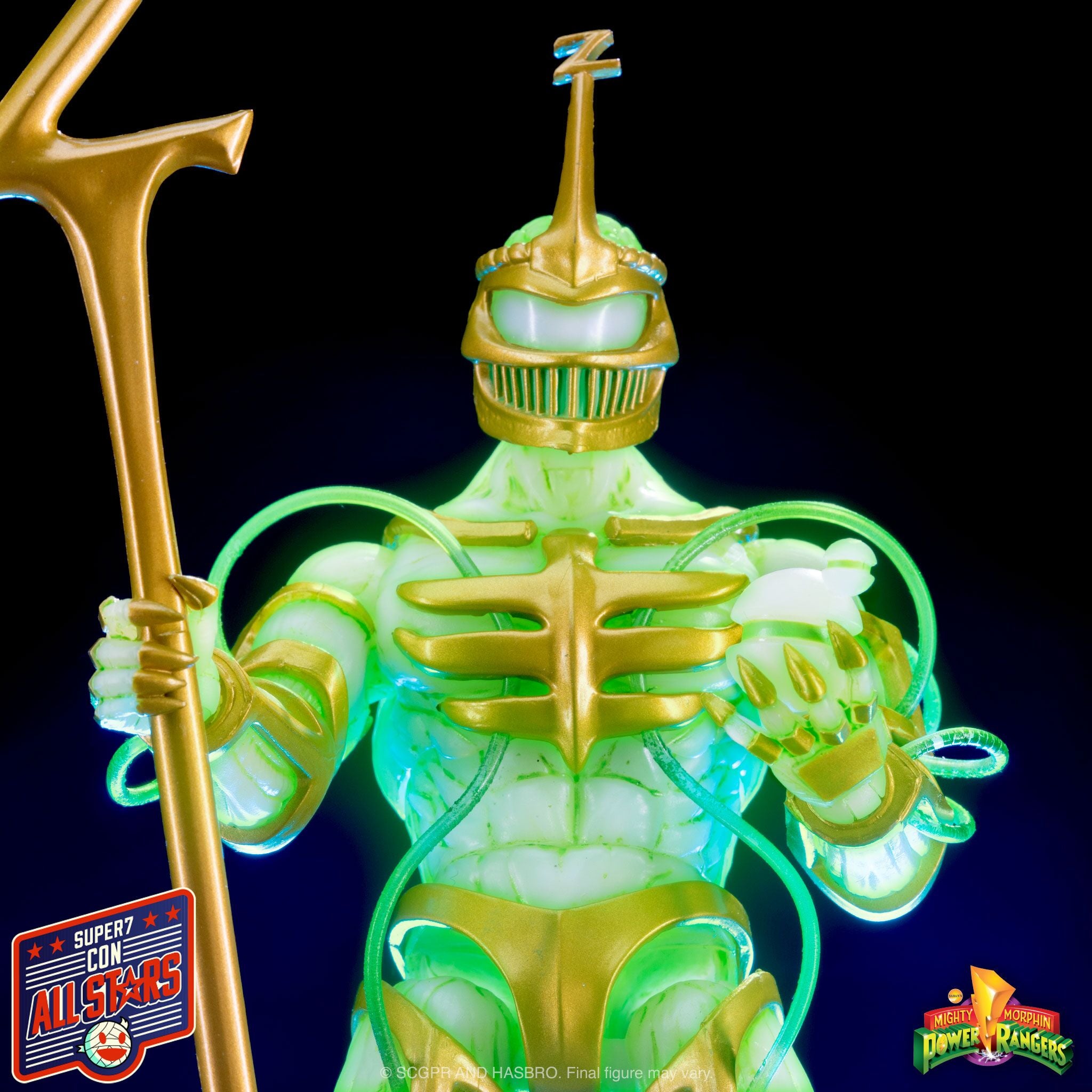 Super7 ULTIMATES Lord Zedd figurina Imperial Gold Glow 18 cm