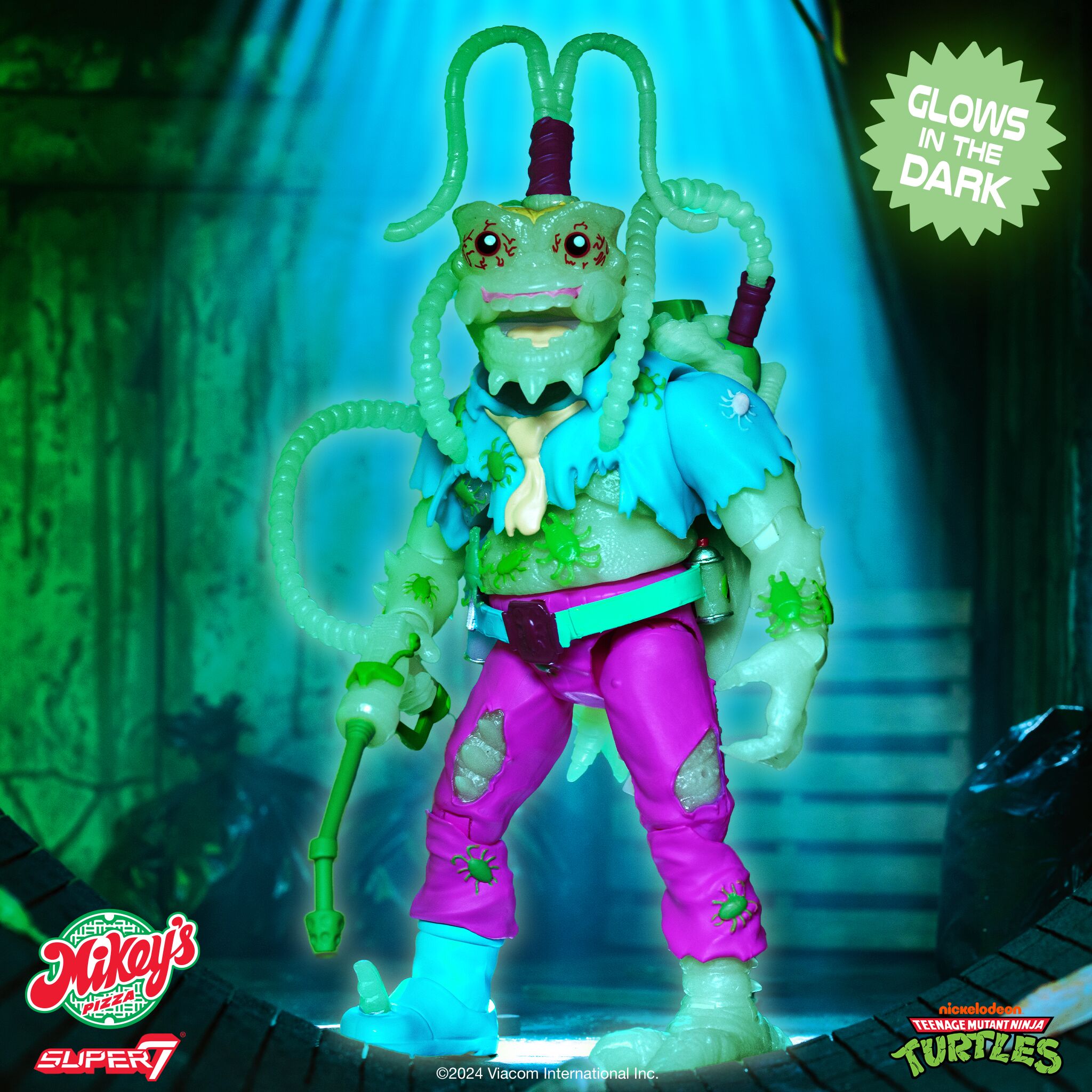 Super7 TMNT Ultimates Scumbug Glow figurină 18 cm