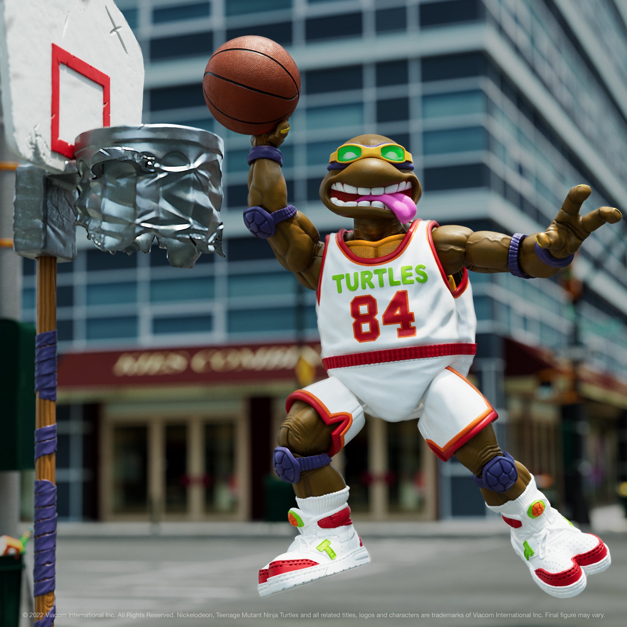 Super7 TMNT Ultimates Slam Dunkin Don figurină 18 cm