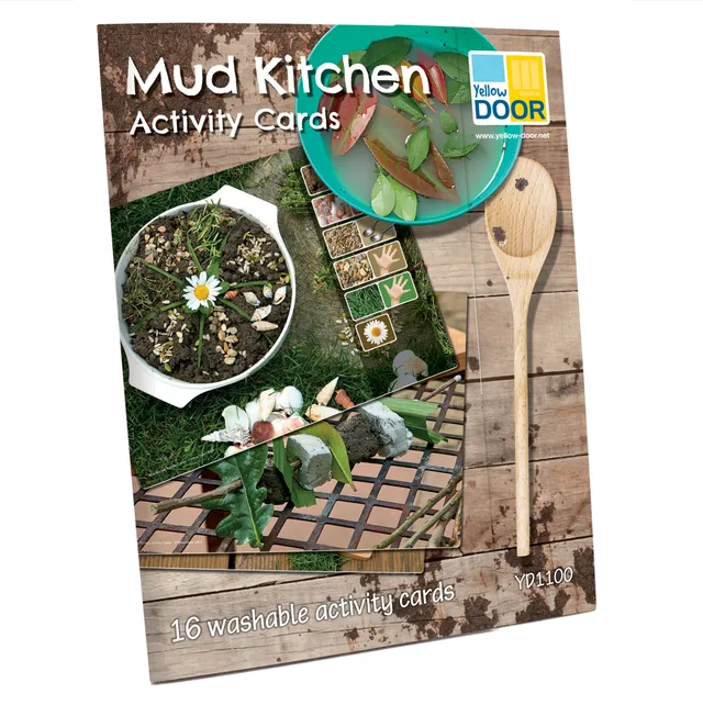 Yellow Door Mud Kitchen carduri bucătărie noroi 16 buc