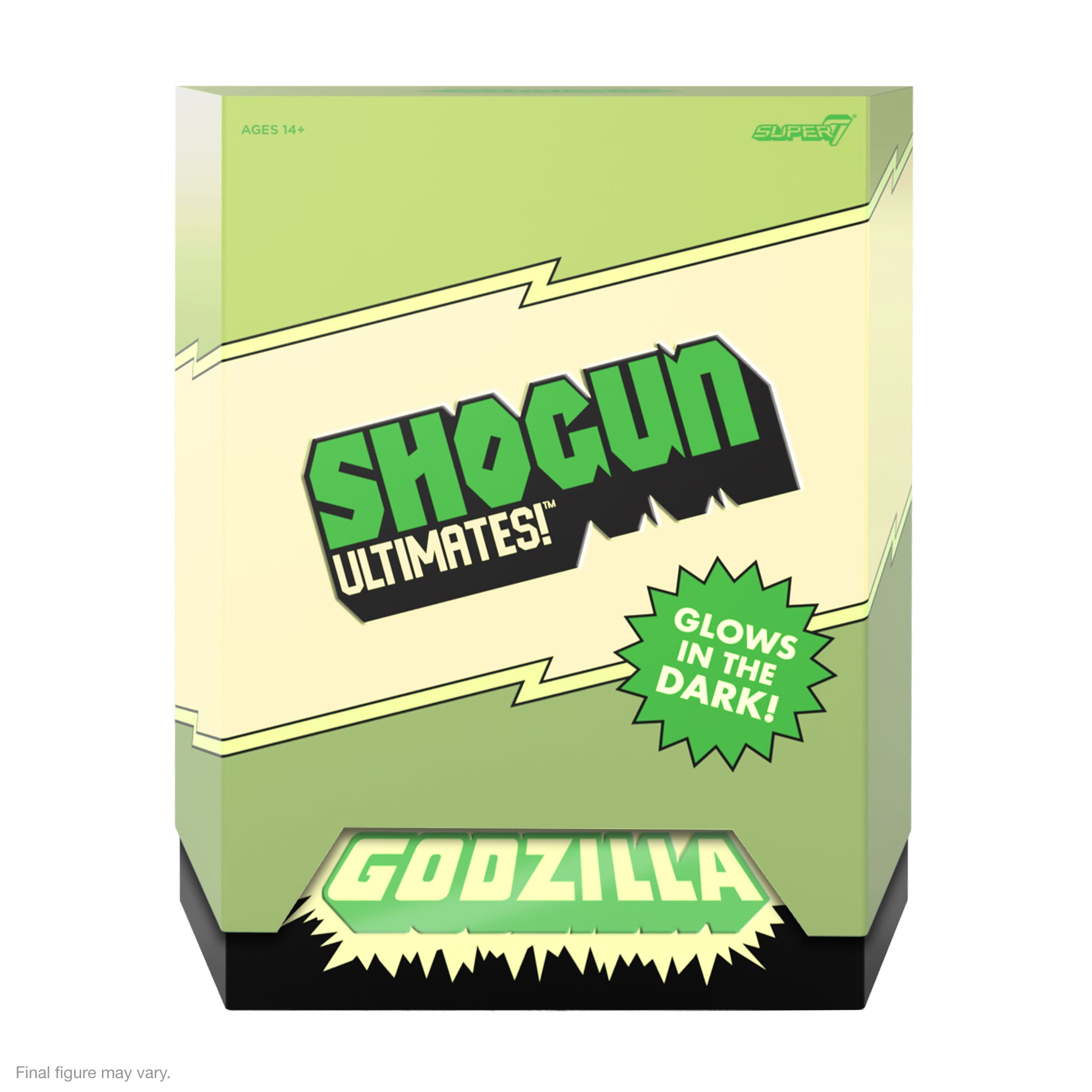 Super7 Toho Ultimates Shogun Godzilla figurina glow 20 cm