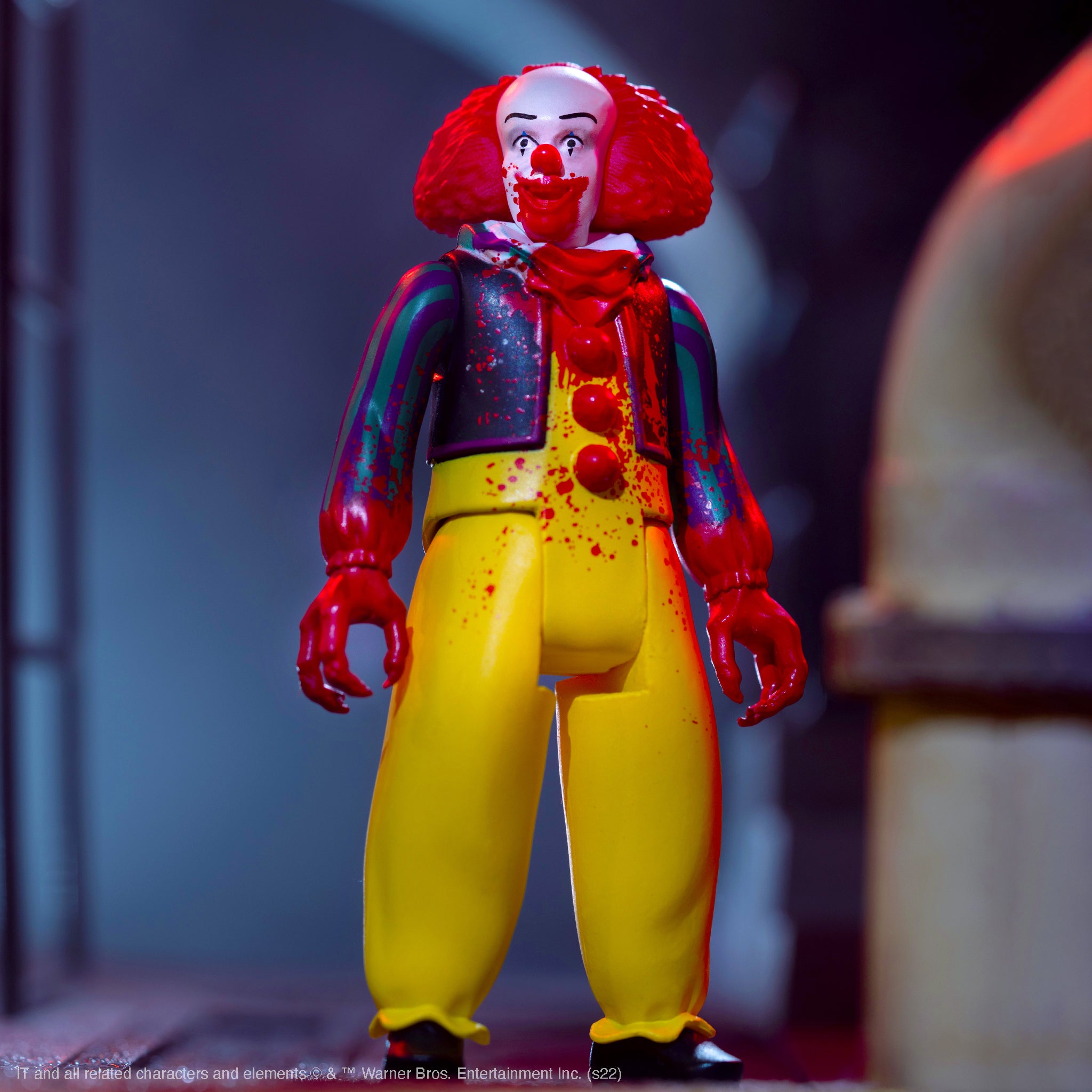 Super7 IT ReAction figurina Pennywise Monster Blood Splatter