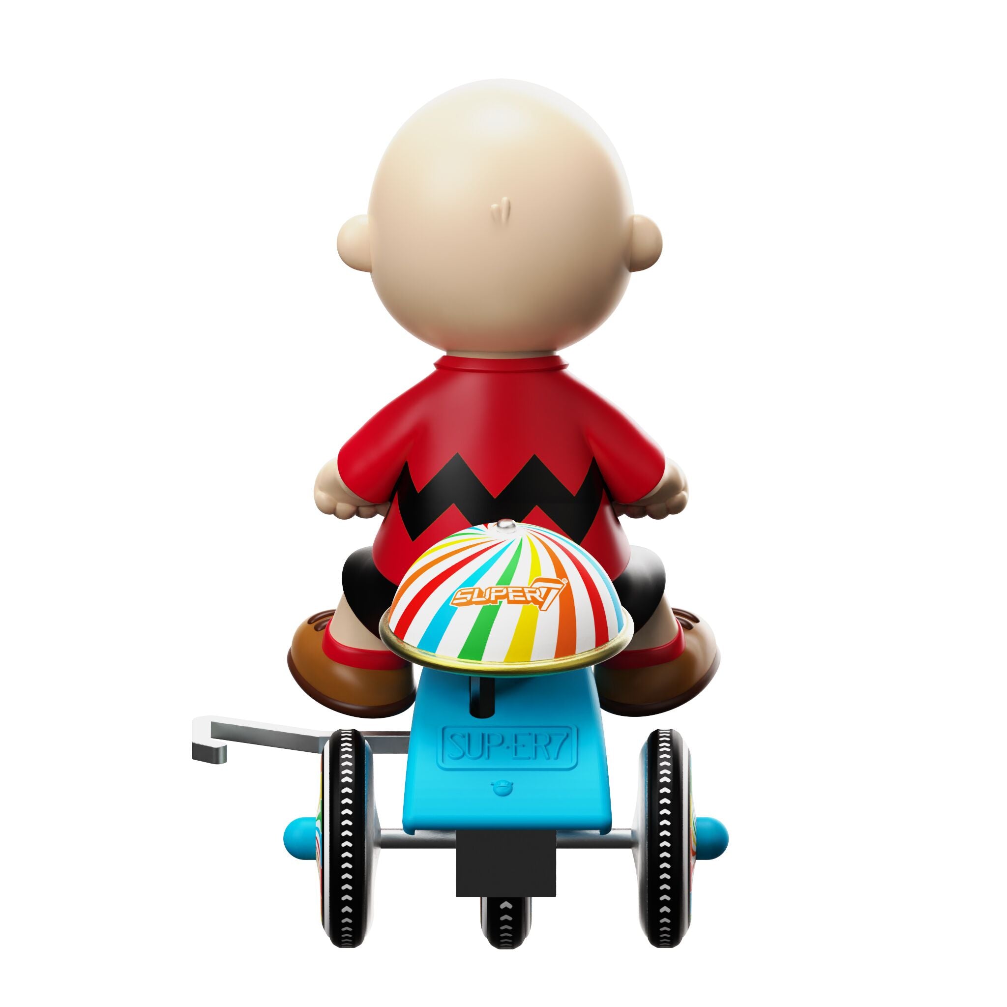 Super7 Peanuts Charlie Brown Super Cycles Tricicleta 13cm