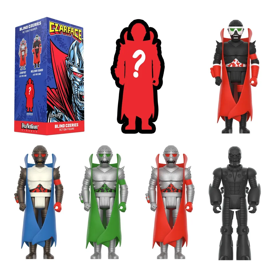 Super7 Czarface Blind Box Reaction figurină surpriză 9,5cm