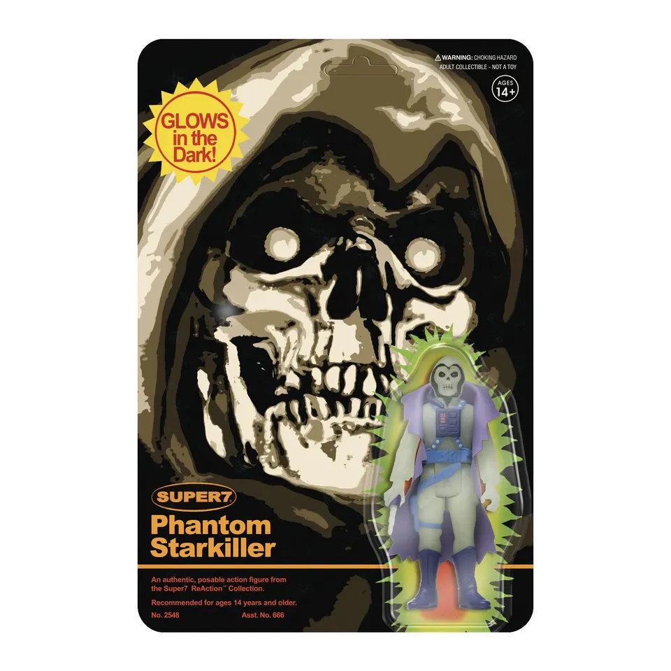 Super7 Phantom Starkiller ReAction figurina fosforescenta