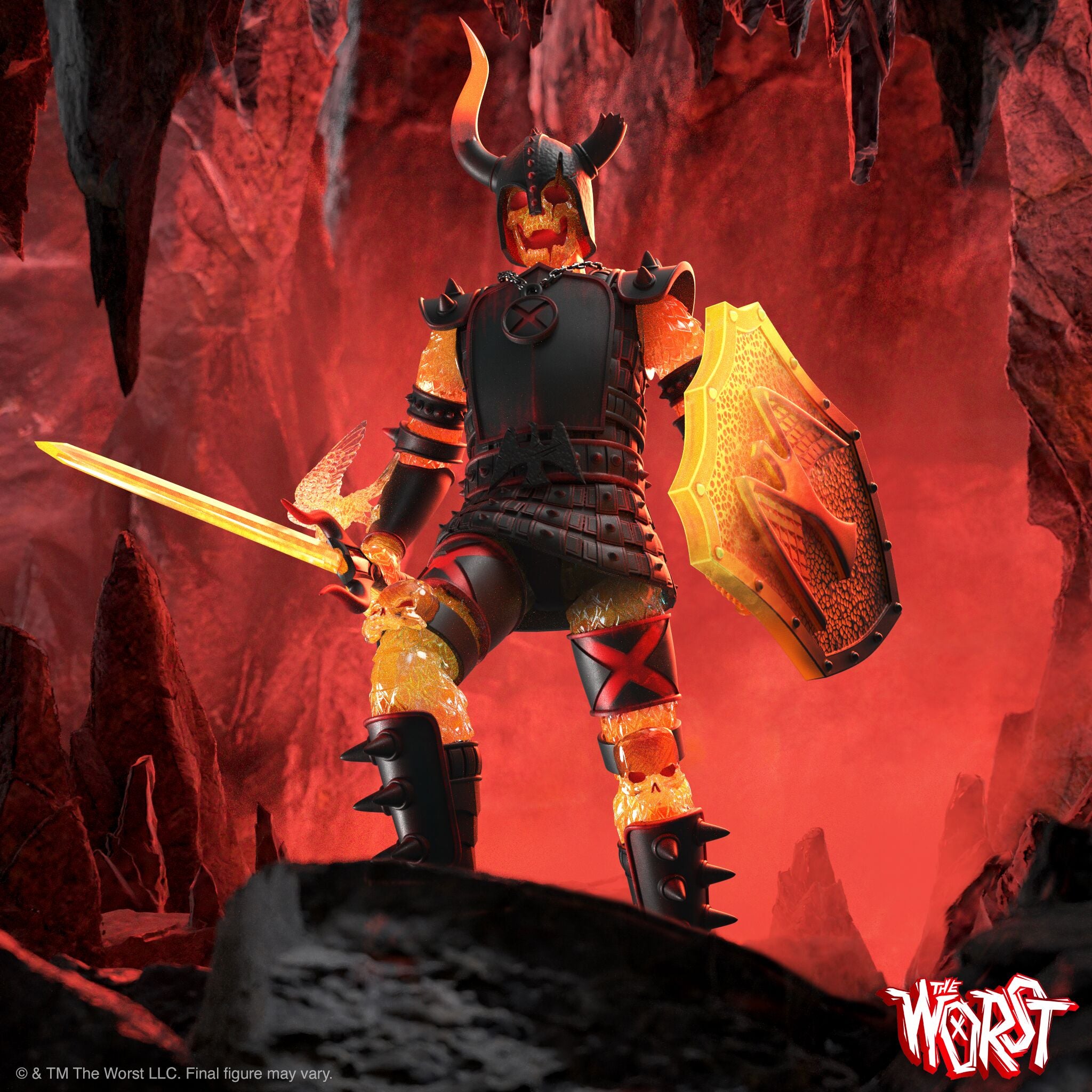 Super7 The Worst Ultimates Black Falcon Hellfire figura