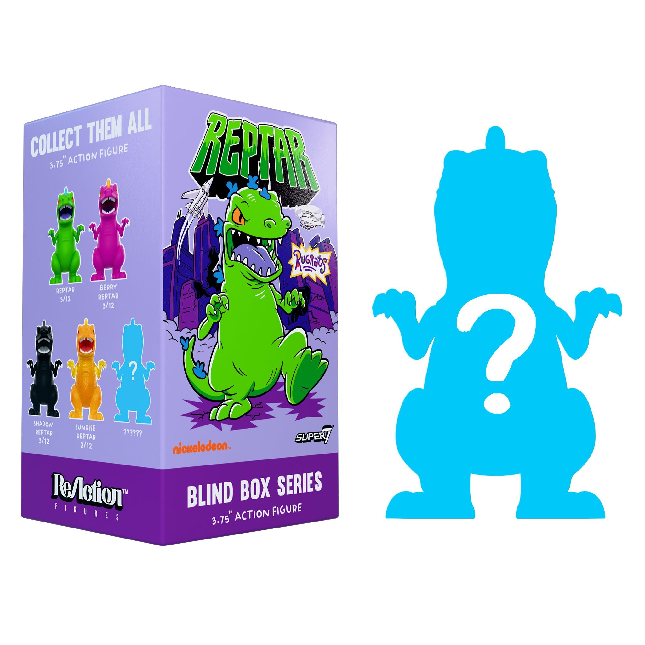 Super7 Rugrats Reptar blind box figurină surpriză