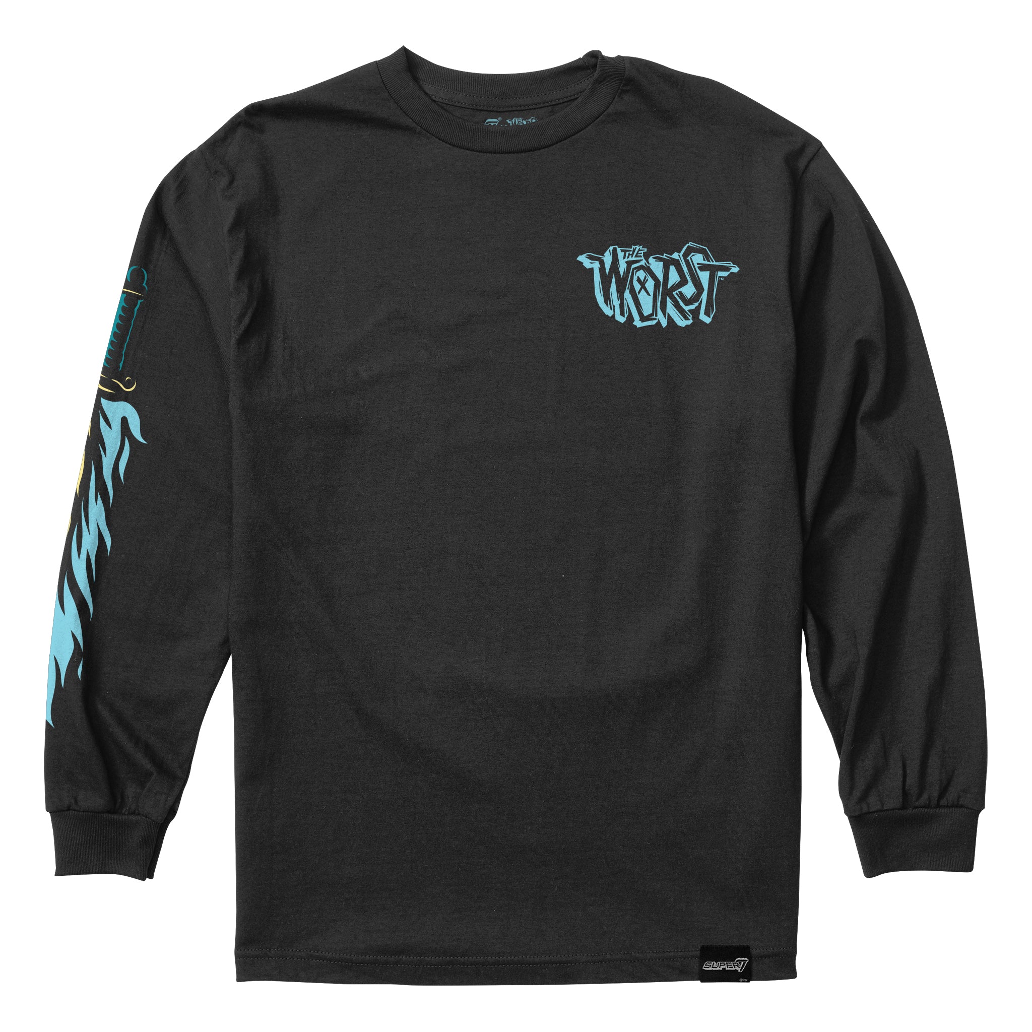Super7 The Worst Deadstar tricou negru mânecă lungă